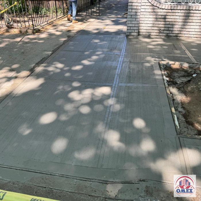 Concrete Driveway by omex construction corp.